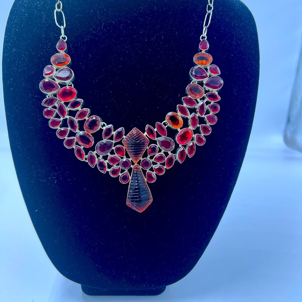 Lot of costume and sterling silver jewelry! Chains, bracelets, earrings and more